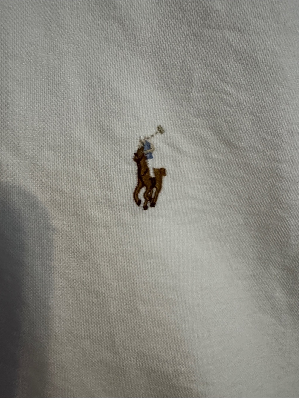 Boys Ralph Lauren White Polo size 14